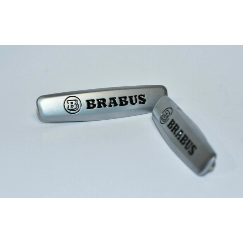 Brabus 2X Seat Emblem Upholstery Badge for Brabus car seats