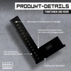 MIB Hardened Aluminium Try Square, 150 x 100 mm, Precision