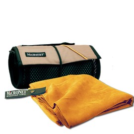 MICRONET Microfiber Towel, Medium Size, Orange