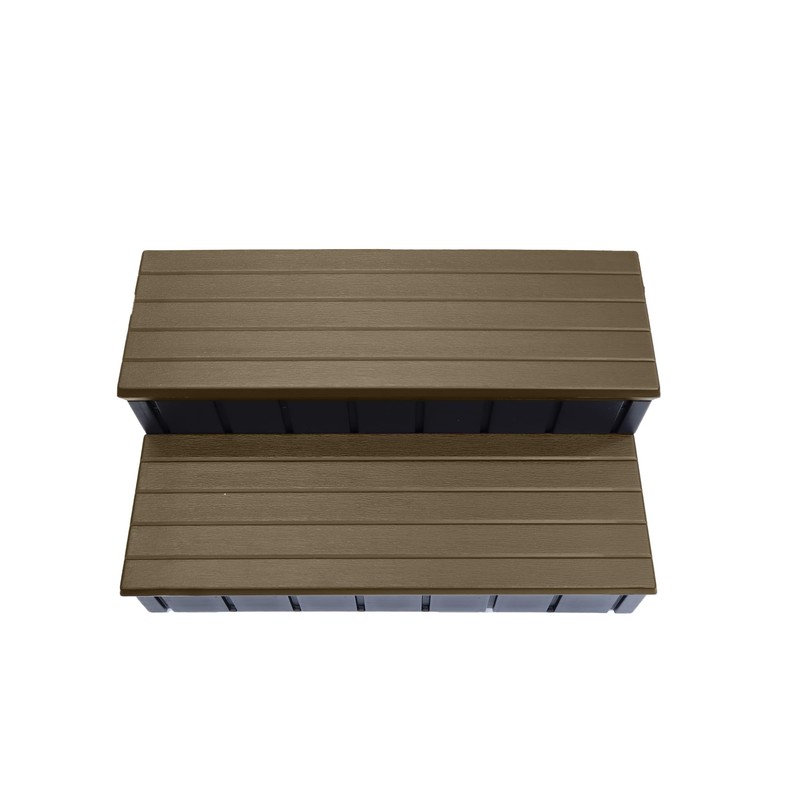 Confer Plastics Two Tier 36" Wide Deluxe Hot Tub Step.