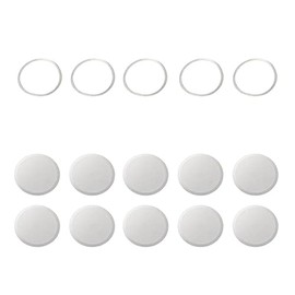 steel filter 10pcs and silicone ring 5pcs fit for CAPSULONE resuable refillable coffee capsule fit for illy
