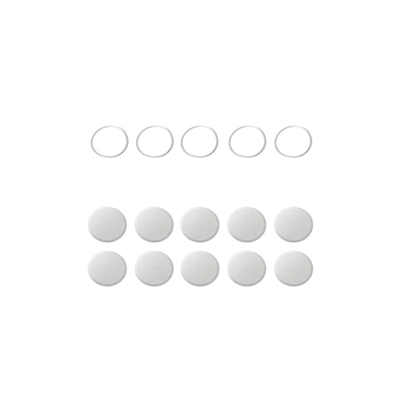 steel filter 10pcs and silicone ring 5pcs fit for CAPSULONE