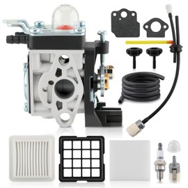 A021004601 Carburetor for Echo SRM-2620 SRM-2620T SHC-2620 PAS-2620 Trimmer SRM 2620, for Shindaiwa T262 C262 LE262 Weedeater Trimmer with Air Filter Knob Fuel Line Tune-up Kit