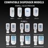 2 Pack Hand Sanitizer Soap Dispenser Key Compatible with Purell