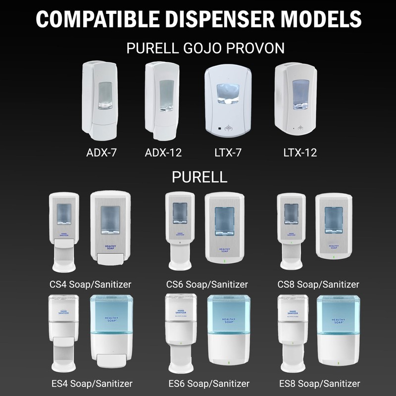 2 Pack Hand Sanitizer Soap Dispenser Key Compatible with Purell