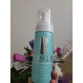 Clinique Acne Solution Cleansing foam for acne-prone skin 4.2oz Full Size New!