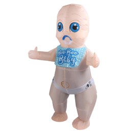 Inflatable Baby Costume Funny Lightweight Waterproof Adult Blow Up Costume for Cosplay Events