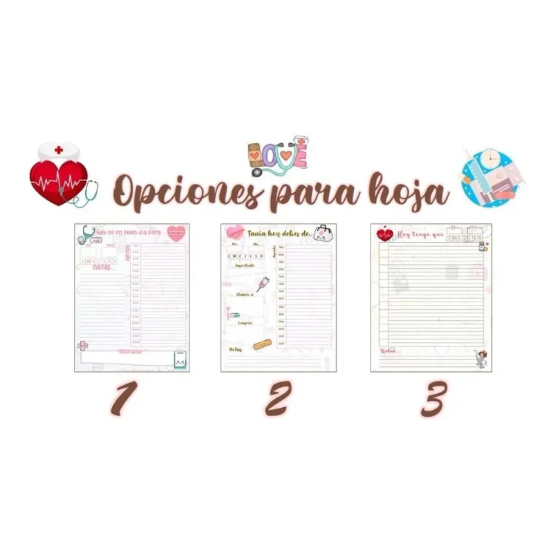Agenda Personalizada Enfermera