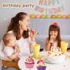 Xlloest Standard Cupcake Cases Rainbow Color Muffin Cases Paper 400pcs