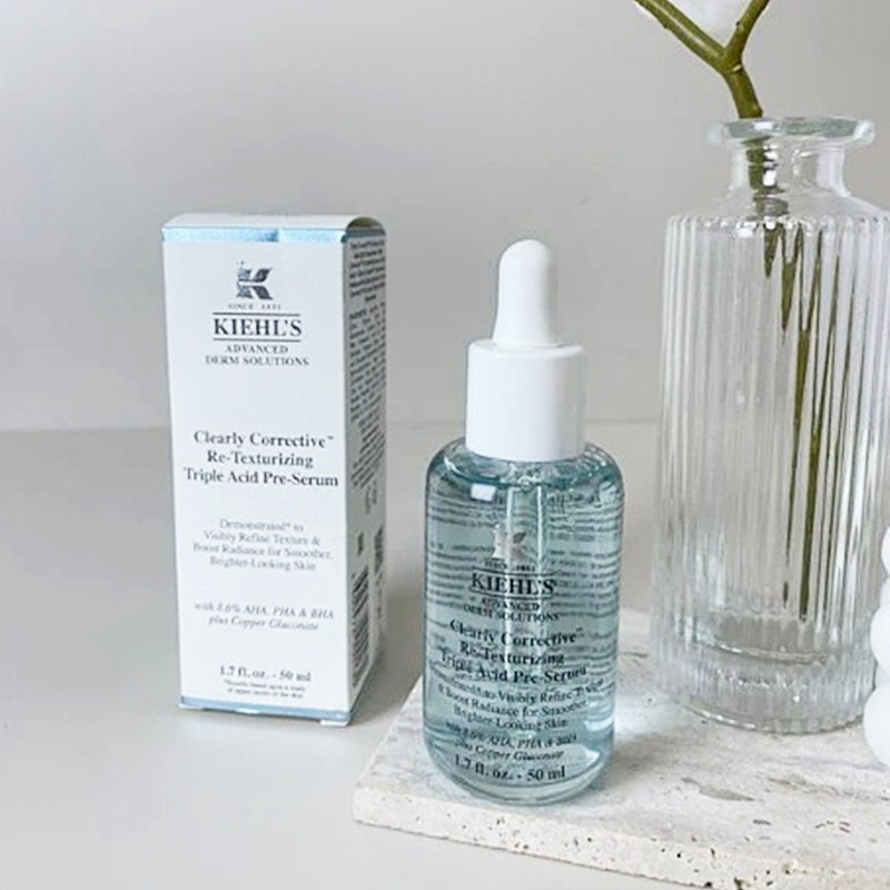 kiel Kiehl's Cleary Corrective Retexturizing Triple Acid Free Serum 50ml