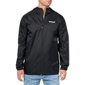 Timberland Men's Wind Resistant Jacket, Black, Medium