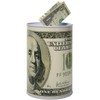 100 Dollar Bill Metal Money Coin Piggy Bank by HOMEBAY