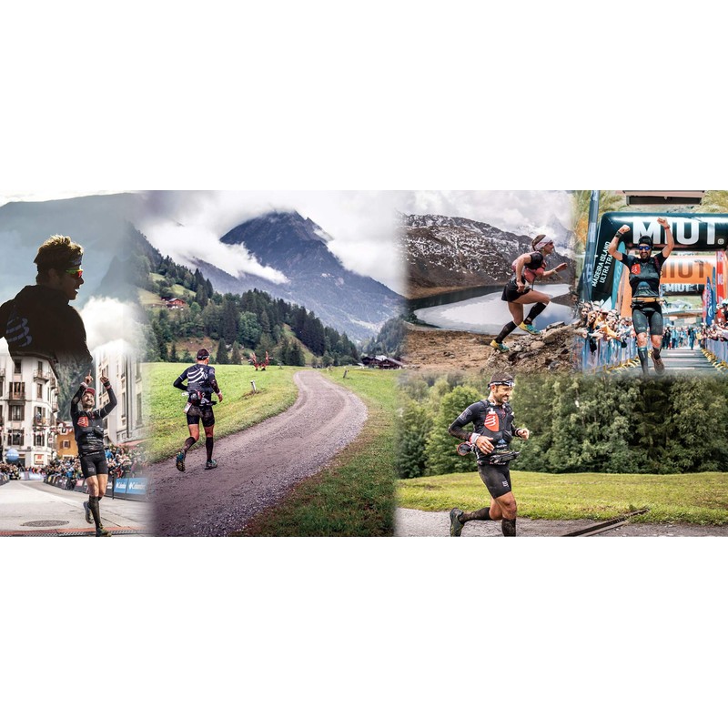 Compressport Adult Free Belt White Running Belt, Red, XL/XXL