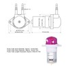 Peristaltic Pump 5000RPM 12ML Per Minute 1mm ID 3mm OD