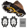 WardWolf Crampons for Hiking Boots 23 Spikes Crampons Ice Snow