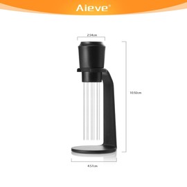 AIEVE WDT Tool, Espresso Distribution Tool Coffee Distributor Needle with Stand for Solve Coffee Clumping Espresso Geeks