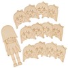 Emotion Faces Cutouts Girl, Pack of 3 Sets of 13