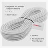 Polypropylene Rope, 2 mm, White Mooring Line, Braided Rope, Cordage,