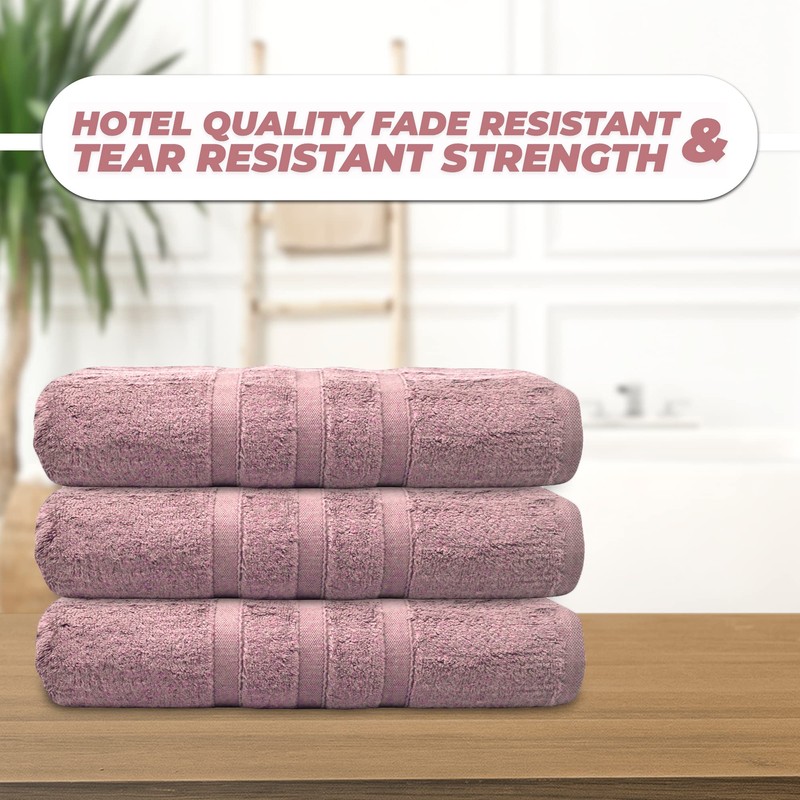 Towelogy® Premium Quick Dry Bath Sheets Oeko-Tex Certified Ecofriendly 100%