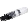 iX-brella Pocket Umbrella Transparent with Lens Effect and Coloured Handle