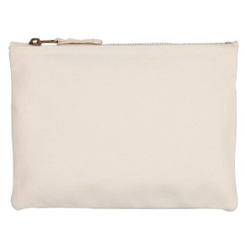 Mr. & Mrs. Panda Make-Up Bag Rabbit Flower, White, Hand drawn