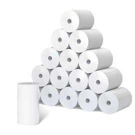 16 Rolls of Thermal Paper, Printing Paper, Thermal Paper for Children's Camera, Refill Printing Paper for Children's Camera, White Thermal Paper for Children, Instant Camera Cameras, Photo Printer,
