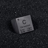 Pevfeciy 1 Inch Carbon Cube 25.4 mm Metal Density Cube