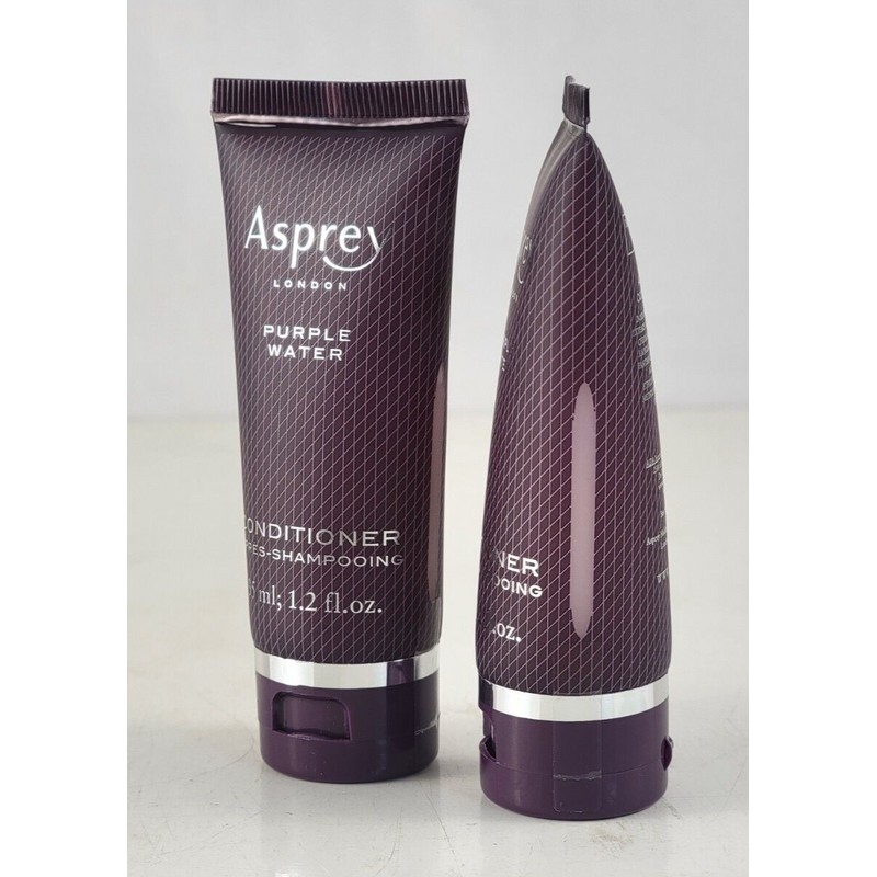 Asprey London Purple Water Conditioner lot of 8 each 1.2