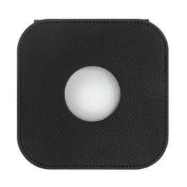 XHSESA Leather Case for 2024 Mac Mini Host - Slim Dustproof Protective Cover with Ventilation, Scratch-Resistant Shell & Tool-Free Installation