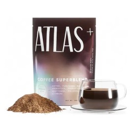 Atlas Superblend Café De Hongos Con Colágeno Y Probióticos                                                                                            