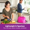 Bentgo Lunch Bag (Purple) - Insulated Lunch Tote for Work