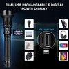 MANGOKKA Flash Light Rechargeable, 2000 Lumens LED Flashlights, Zoomable Tactical