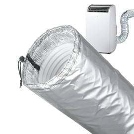 ArchiMax Portable AC Hose Insulation Sleeve, Air Conditioner Hose Cover Wrap for 5" & 5.9" Diameter Exhaust Hose, AC Duct Vent Cover Sleeve with Upgrade Heat Insulation Material,One Step Install