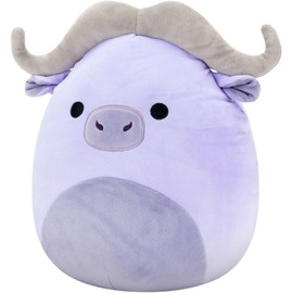 Squishmallows Original 12-Inch Bradley the Purple Water Buffalo