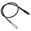 Flex Shaft Rotary Tool Attachment with Comfort Grip and Cable