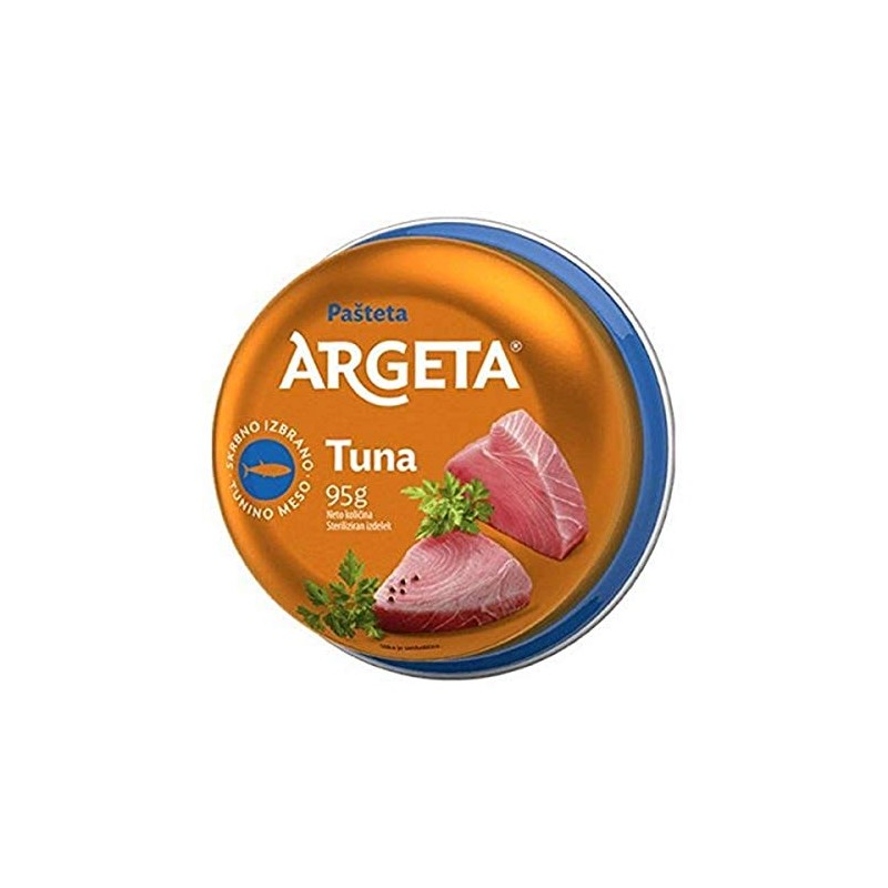 Argeta Tuna and Salmon Pate Pack of 4 From Europe