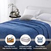 Albert Austin Flannel Fleece Throw for Couch Sofa Chairs Breathable