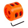 Perfk Winch Cable Hook Stopper,Rubber Winch Line Saver,Quick Easy Installation,Rubber