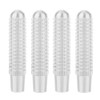 KIMISS 4 pieces car door lock pin knob cover fit