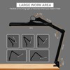 Bemelux LED Architect Desk Lamp with Clamp, Metal Swing Arm