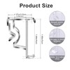 12 Pcs Valance Blind Clips Replacement Clear 2 Inch Plastic