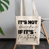 12oz Canvas Tote Bag - It's Not Hoarding If It's