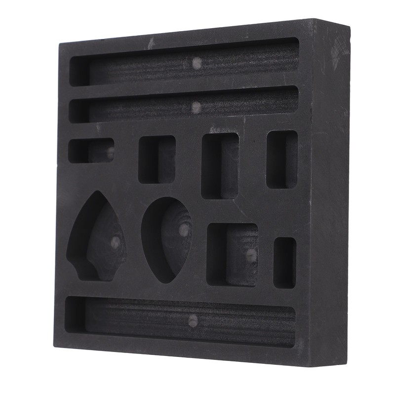Graphite Ingot Mold for Metal Casting 11 Holes Easy Demoulding