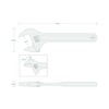 TEKTON 9 Inch Adjustable Wrench (1-1/2 in. Jaw Capacity) |