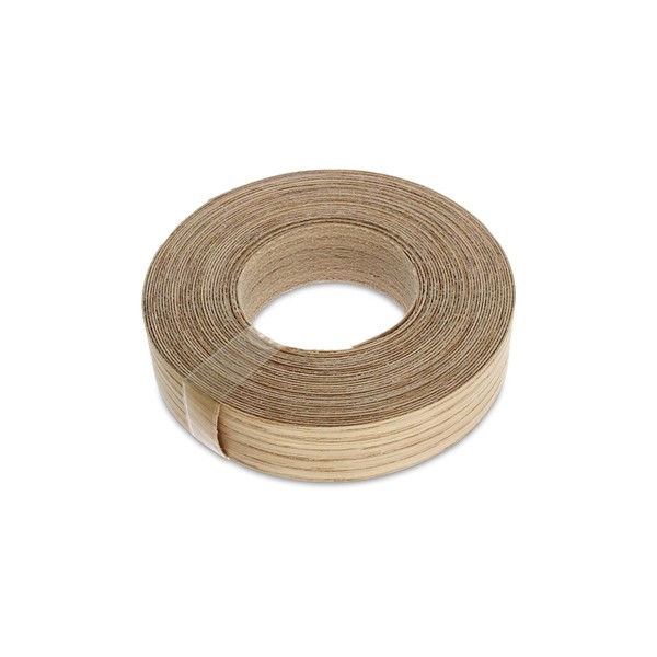 WoodPress® 22mm Real Red Oak Iron-On Edging – 7.5m Roll