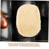 Mikinona Leather Boot Buffing Pad Shoe Polishing Glove Faux Lambswool