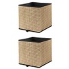 IKEA GNABBAS Basket (Pack of 2, 12 ½x13 ¾x12 ½)