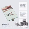 Logistic Sign System Glass Door Sign, Vitrum K2, Clamp Holder