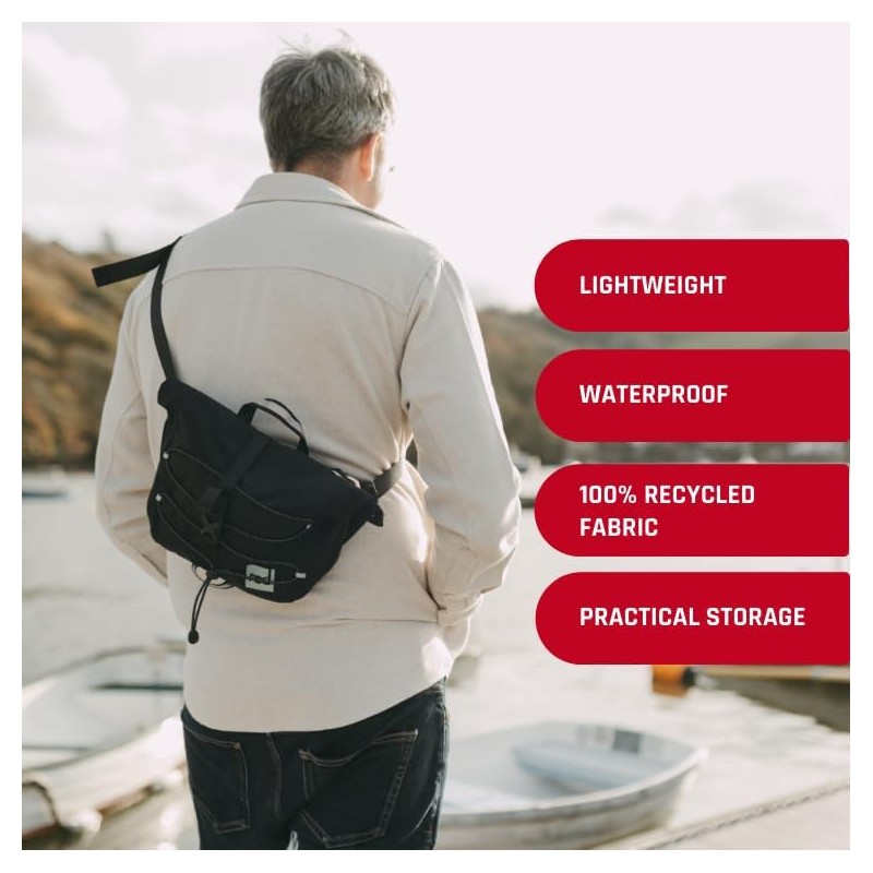 Red Original Lightweight Waterproof Cross Body Bag - All Weather,