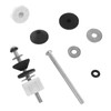 Universal 2 Pcs Toilet Seat Hinge Bolts Kit, Waterproof Stainless,